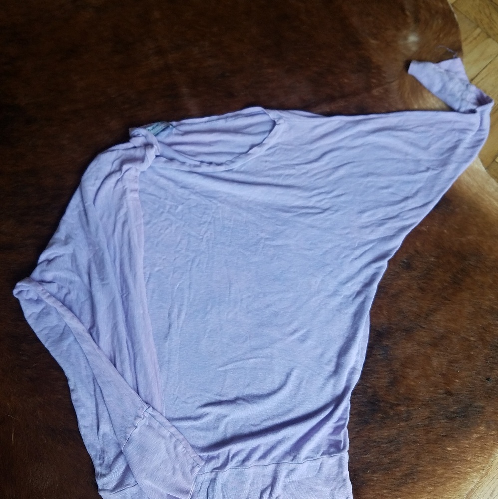 ☑️SOLD☑️ Purple loose fit tunic long sleeve tshirt